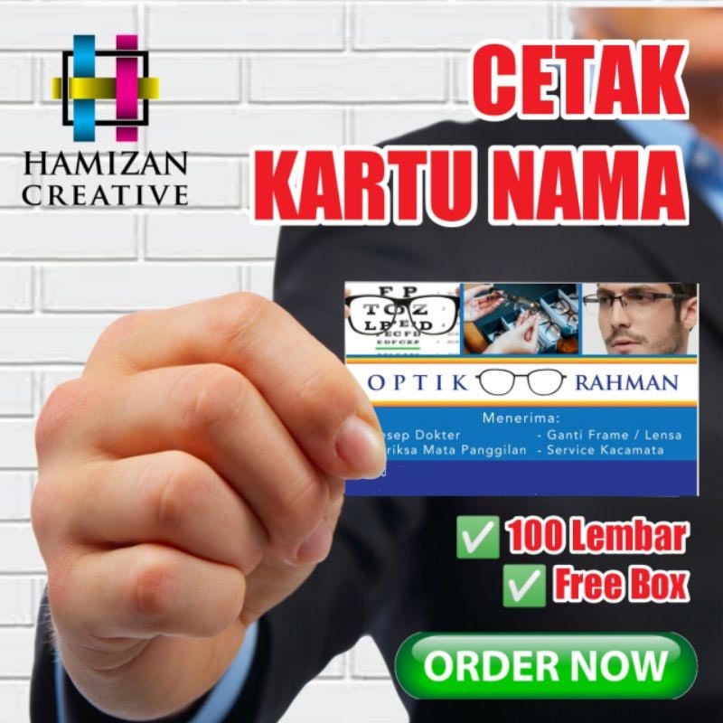 

CETAK KARTU NAMA / BUSINESS CARD