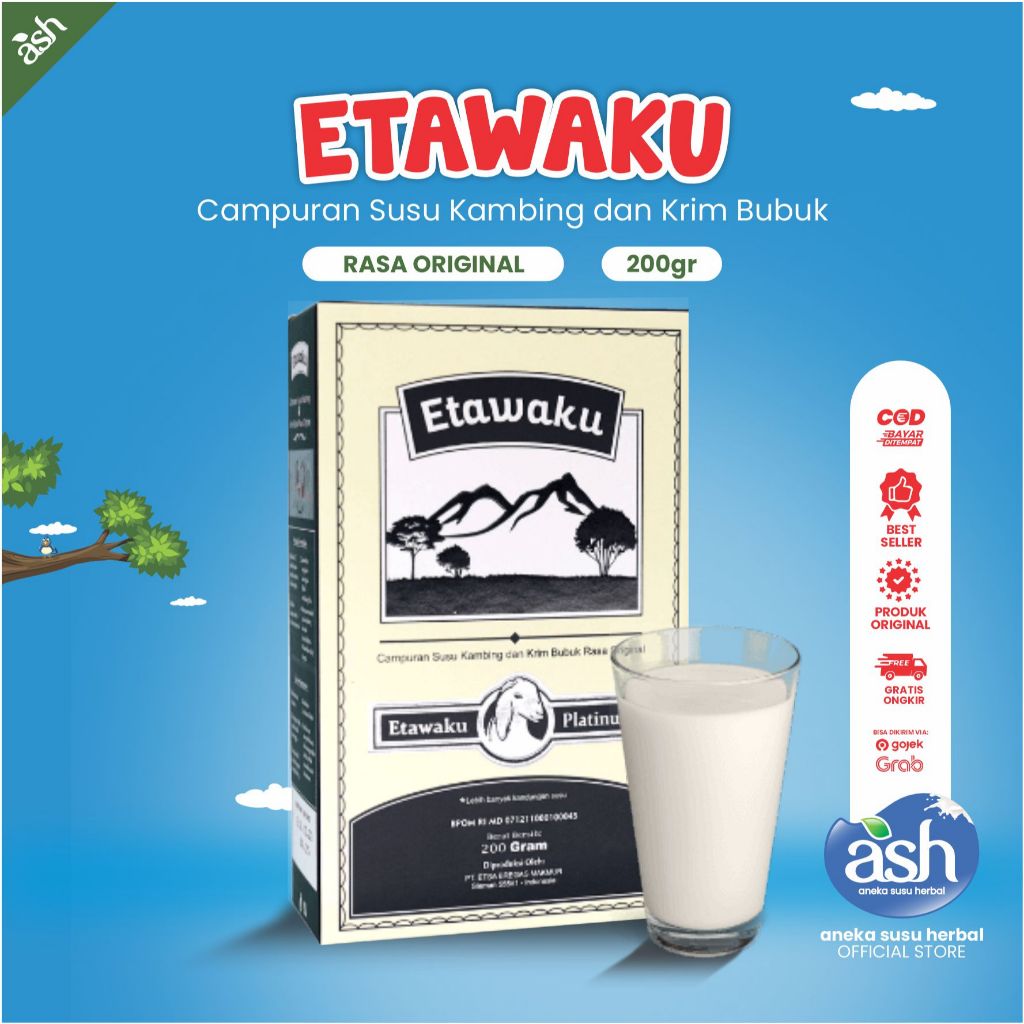 

Etawaku Platinum - Susu Kambing Etawa Murni - Berkhasiat Tinggi Kaya Akan Nutrisi Mengatasi Gangguan Pernapasan - Adam Herbal - anekasusuherbal