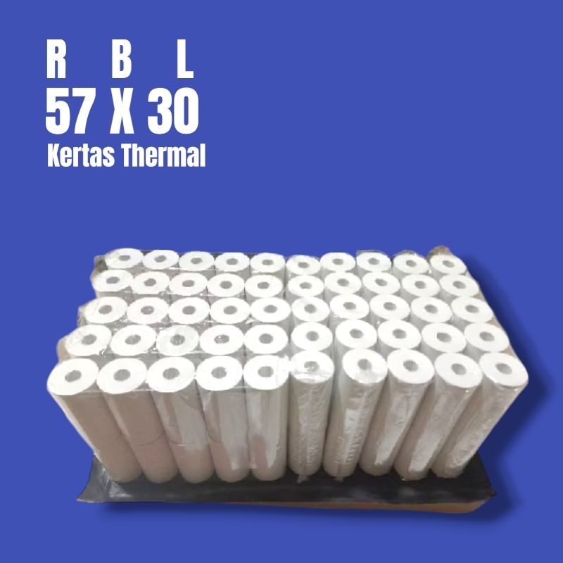 

1 Box Kertas Thermal 57x30 Edc Bluetooth Full corelles