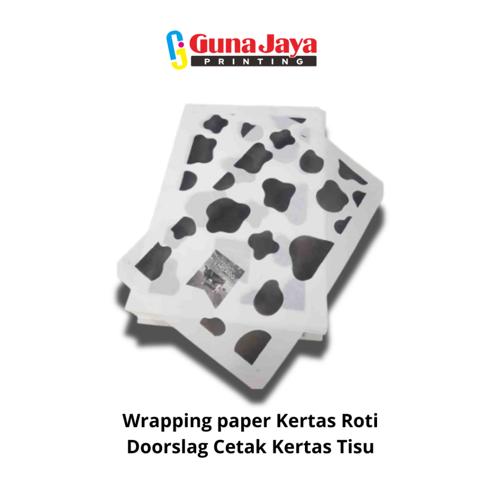 

Wrapping paper Kertas Roti/Doorslag Cetak Kertas Tisu (Custom Logo)