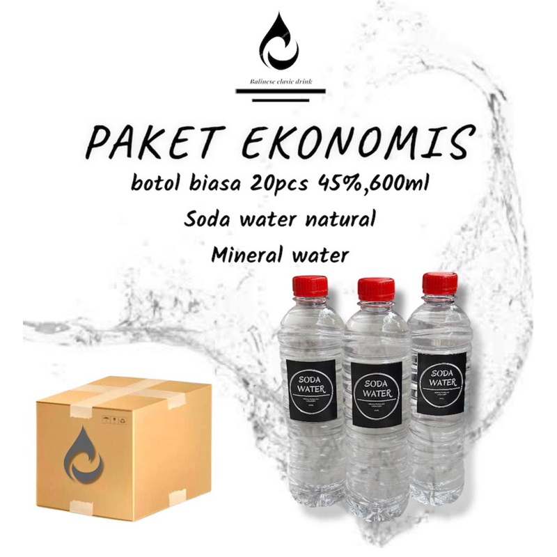 

SODA WATER BOTLE BIASA 20 PCS