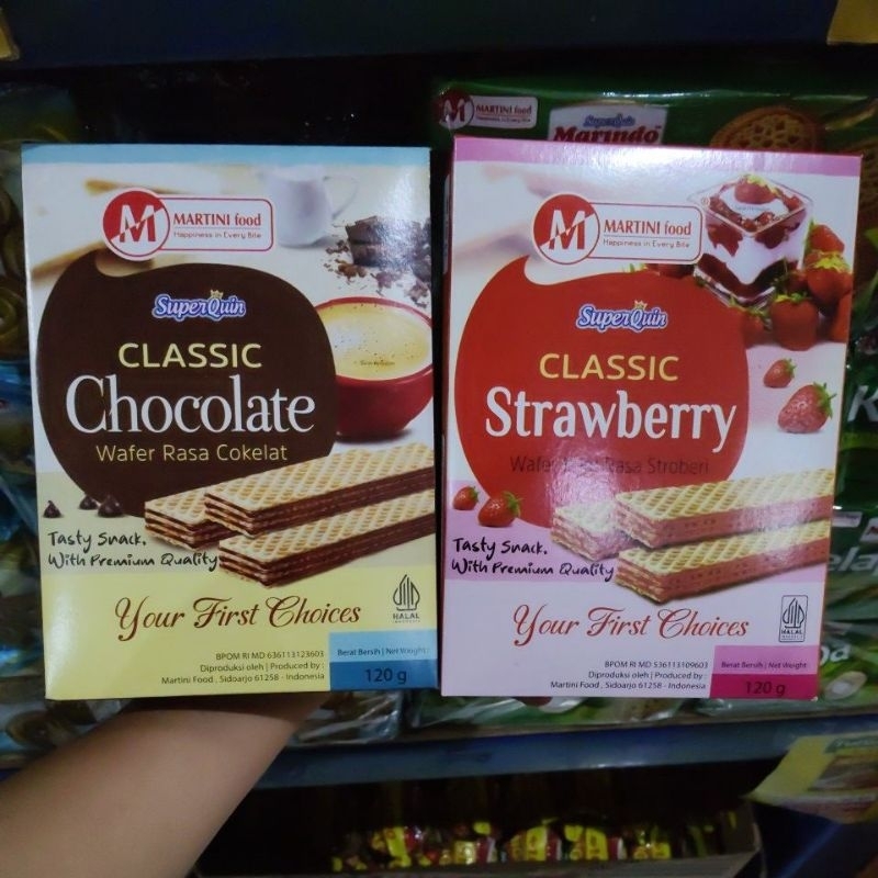 

MARINDO WAFER CLASIC 3pcs 120gr