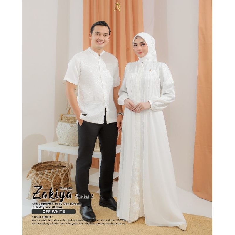 ZAKIYA COUPLE ( DRESS & KOKO ) BY ARRAFI ORI