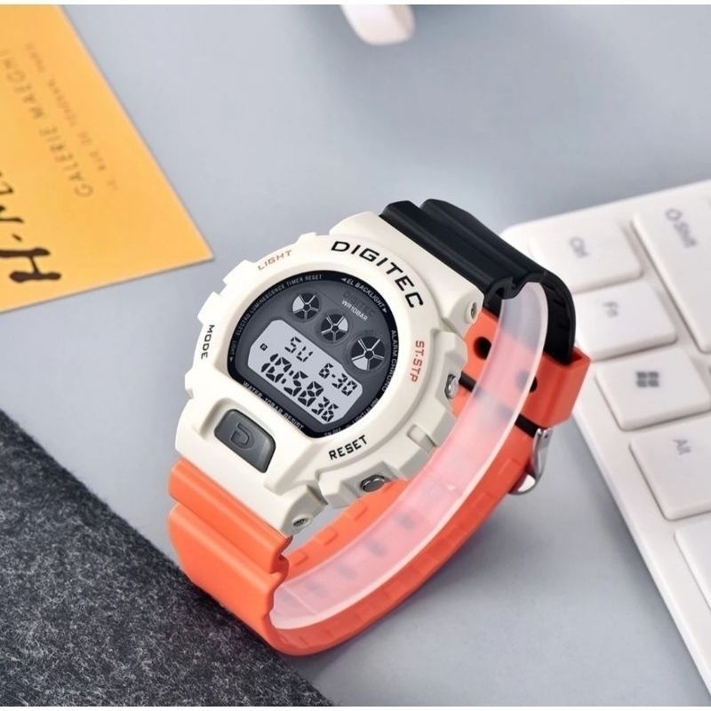 Jam tangan pria digitec 5098 original anti air
