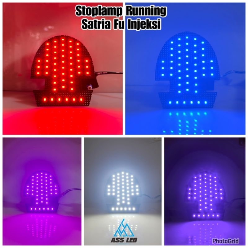 Stoplamp Running Satria Fu Injeksi / Fu Fi / FU Injeksi 11 Mode Led Strip
