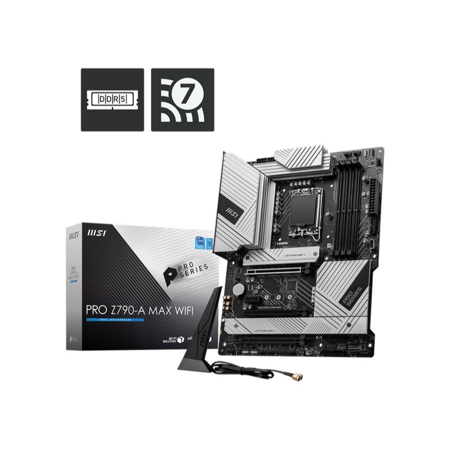 MSI PRO Z790-A MAX WIFI | Motherboard Intel Z790 LGA 1700 DDR5 ATX
