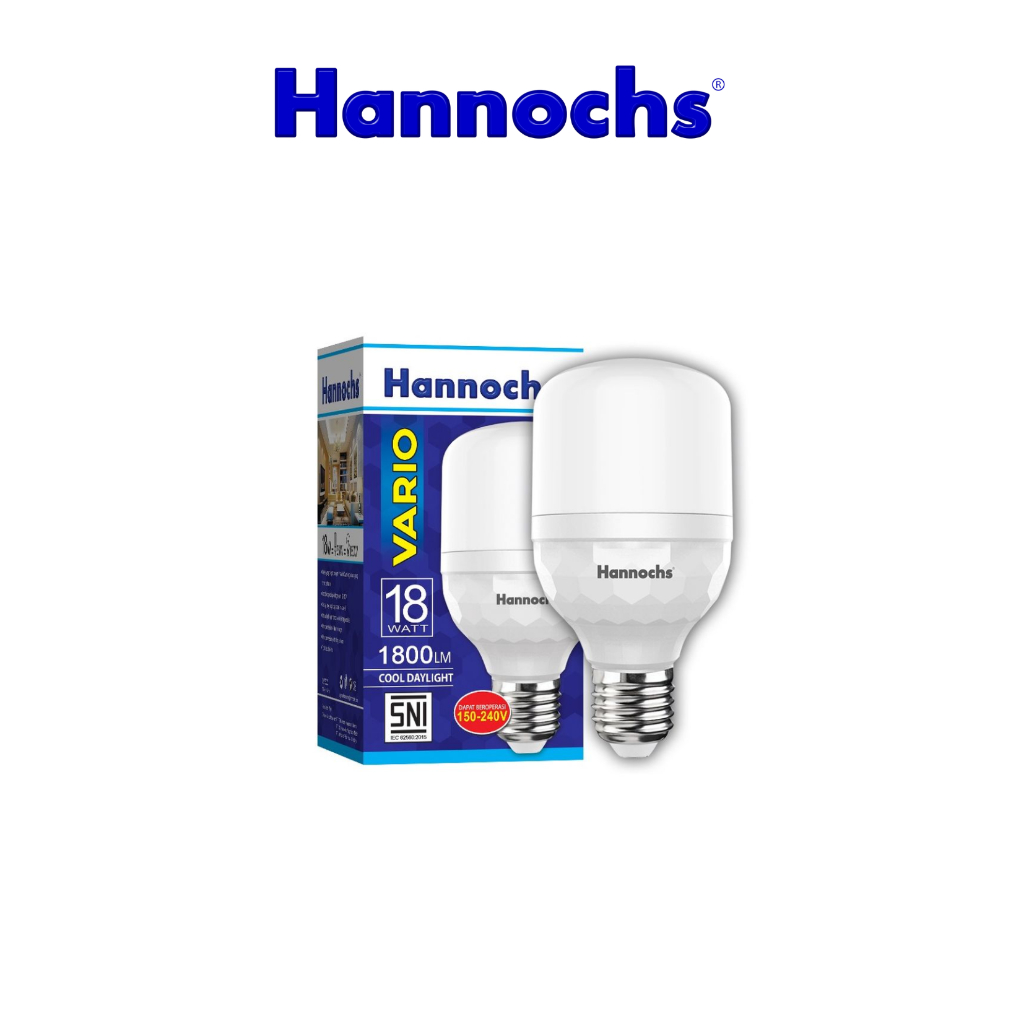 Lampu Led Hannochs Vario 18 Watt Bohlam Hannochs Led Vario 18 Watt