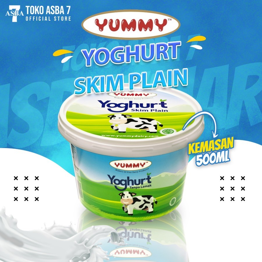 

YUMMY YOGHURT SKIM PLAIN 500ML