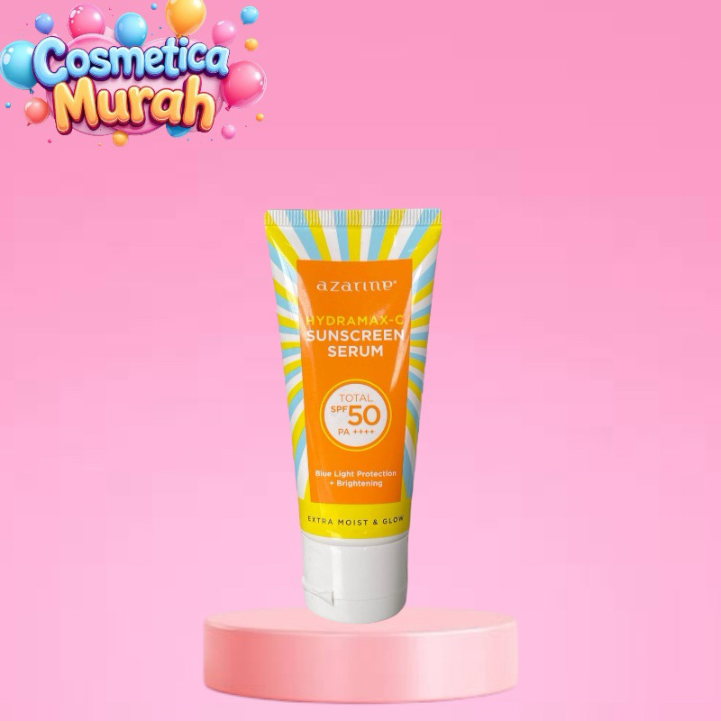 ip.px] AZARINE hydramax-c sunscreen serum total spf 50 pa++++ blue light protection + brightening
