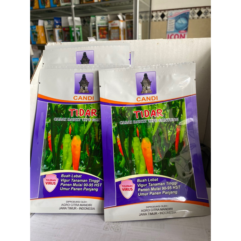 

Benih Cabe Rawit Tidar 10 gr