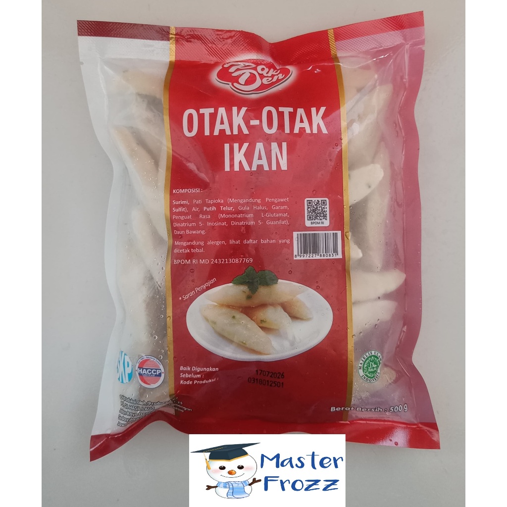 

Pak Den Otak - Otak Ikan 500gr