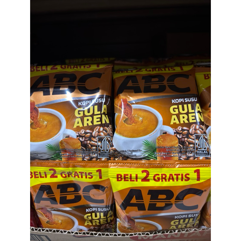 

ABC Kopi Susu Gula Aren isi 10/renceng