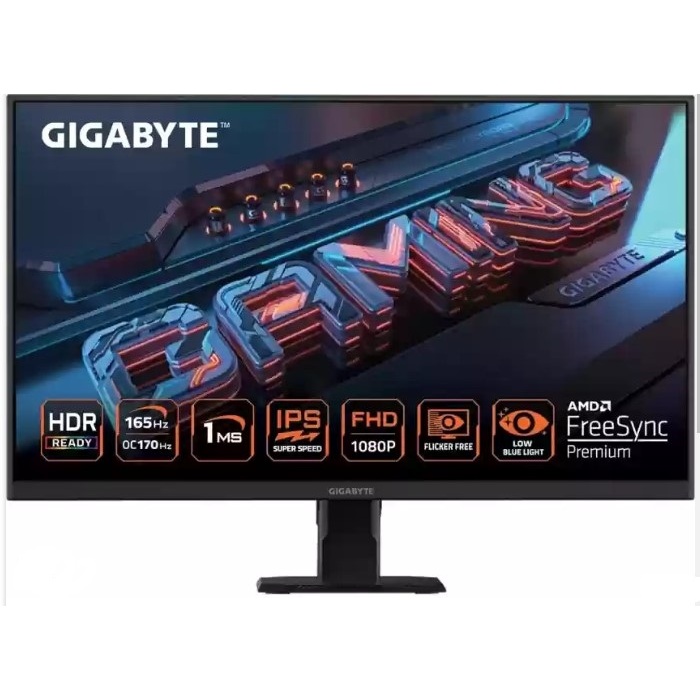 MONITOR Gigabyte GS27F Gaming Monitor - 27'' IPS 165hz FHD