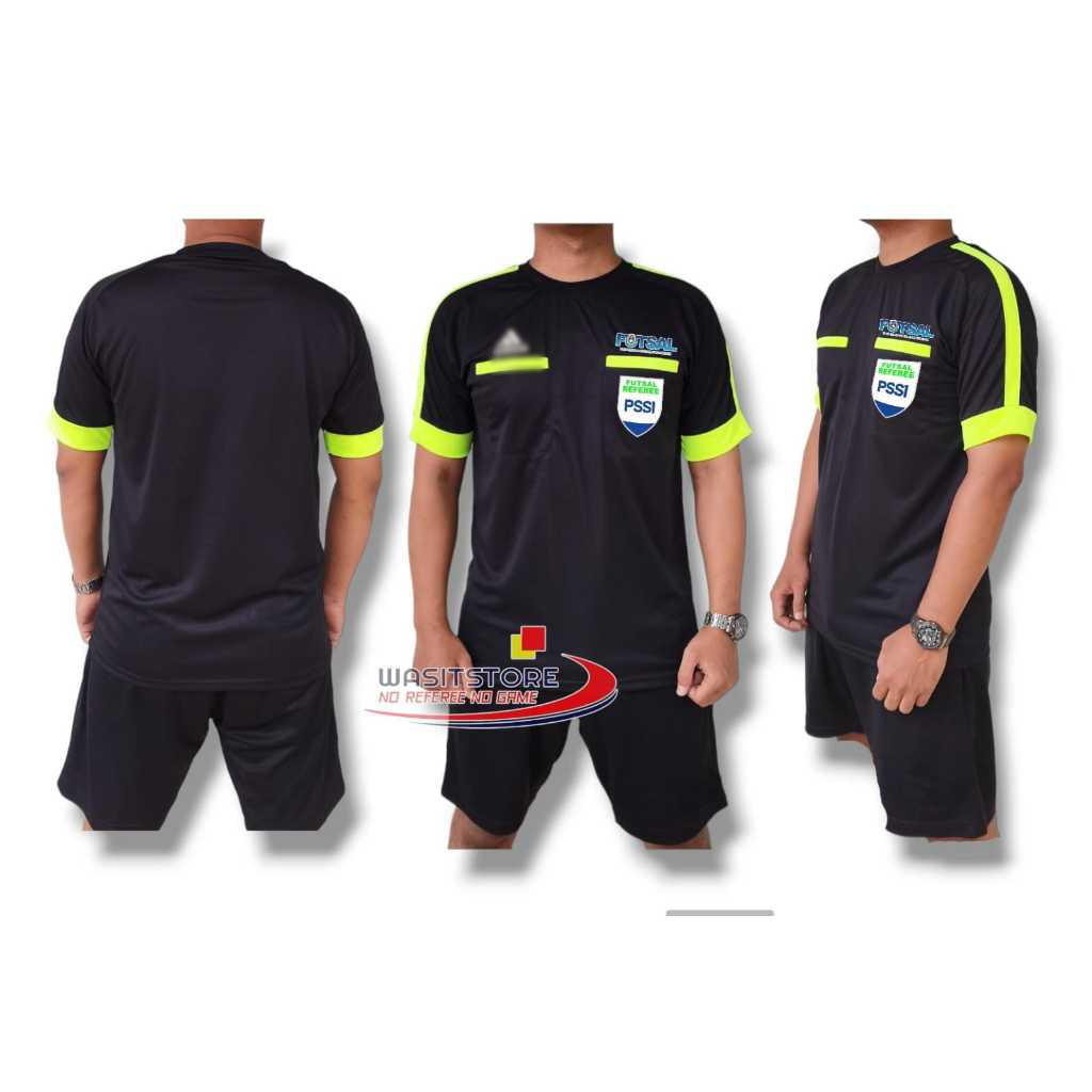 BAJU WASIT FUTSAL Md: LIST BAHU LENGAN (FUTSAL, SAKU FUTSAL REFEREE )