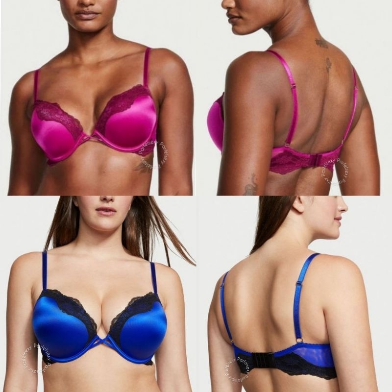 Victoria Secret Bombshell Adds 2 Cup Bra Double Push Up Level 4 32D 11207425