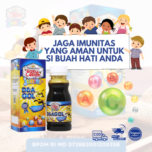 

MADU ANAK RATU LEBAH JUNIOR DHA GOLD 150 GRAM|MENYEMBUHKAN BATUK DAN FLU|DEMAM TINGGI PADA ANAK