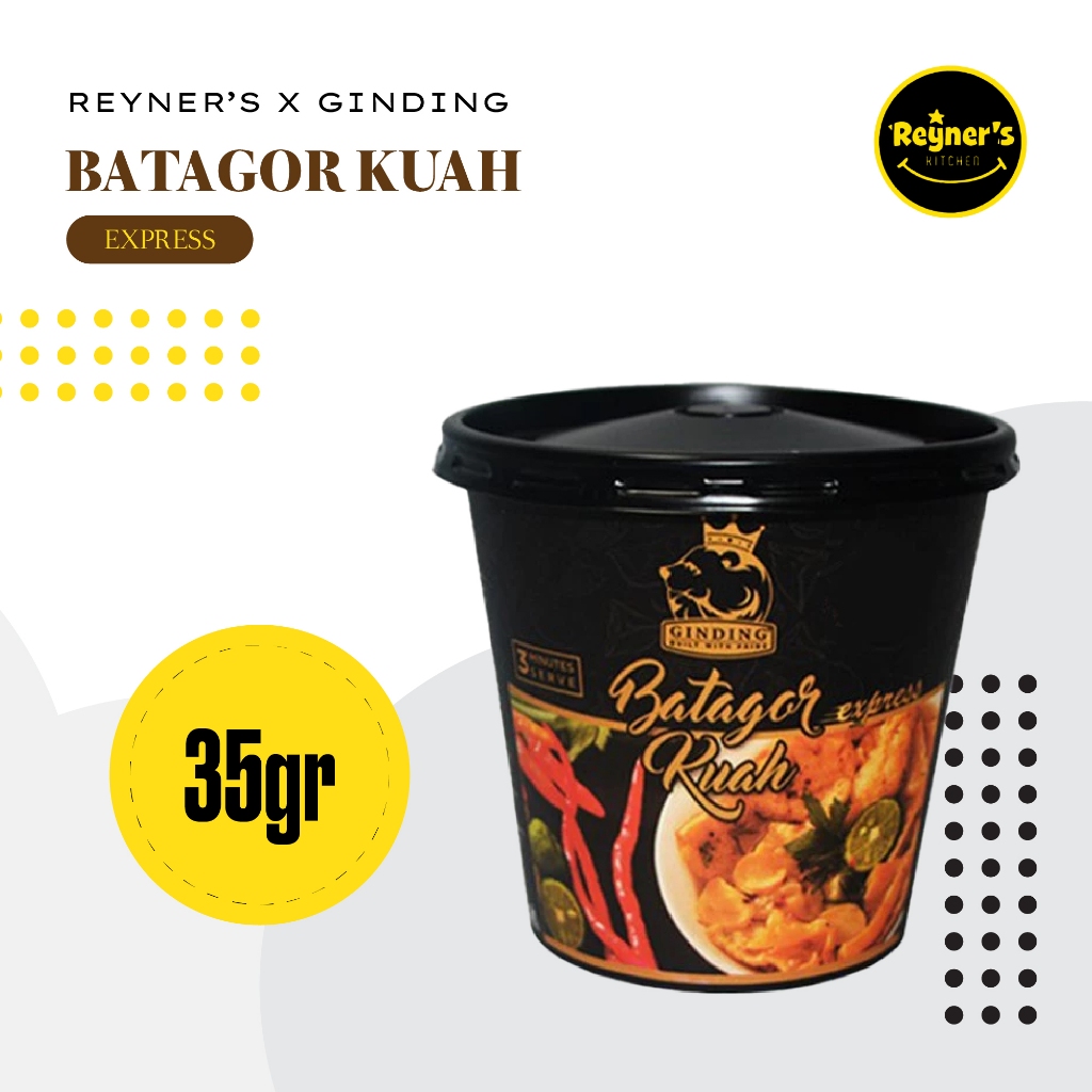 

Reyner's x ginding Batagor Kuah Express 35gr