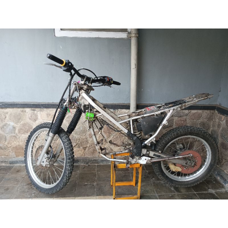 rangka KLX ori 2017 mulus set box filter