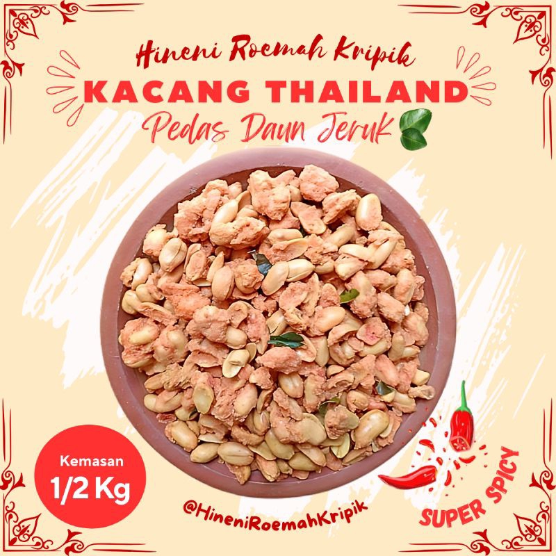 

500 gram Kacang Bali Thailand PEDAS kacang Lezat Kualitas Terjamin Snack Murah Xtra Ongkir