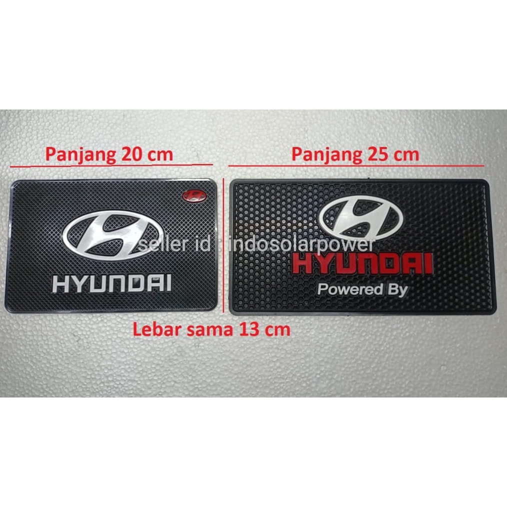Dashmat Anti Slip Sticky Pad Dashboard Mobil HYUNDAI Tucson Santa Fe H1 I1 I2 Getz Accent Atoz
