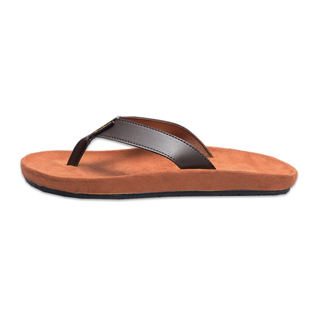 SEYMOUR - Uno Brown Tan Sandal Jepit Pria
