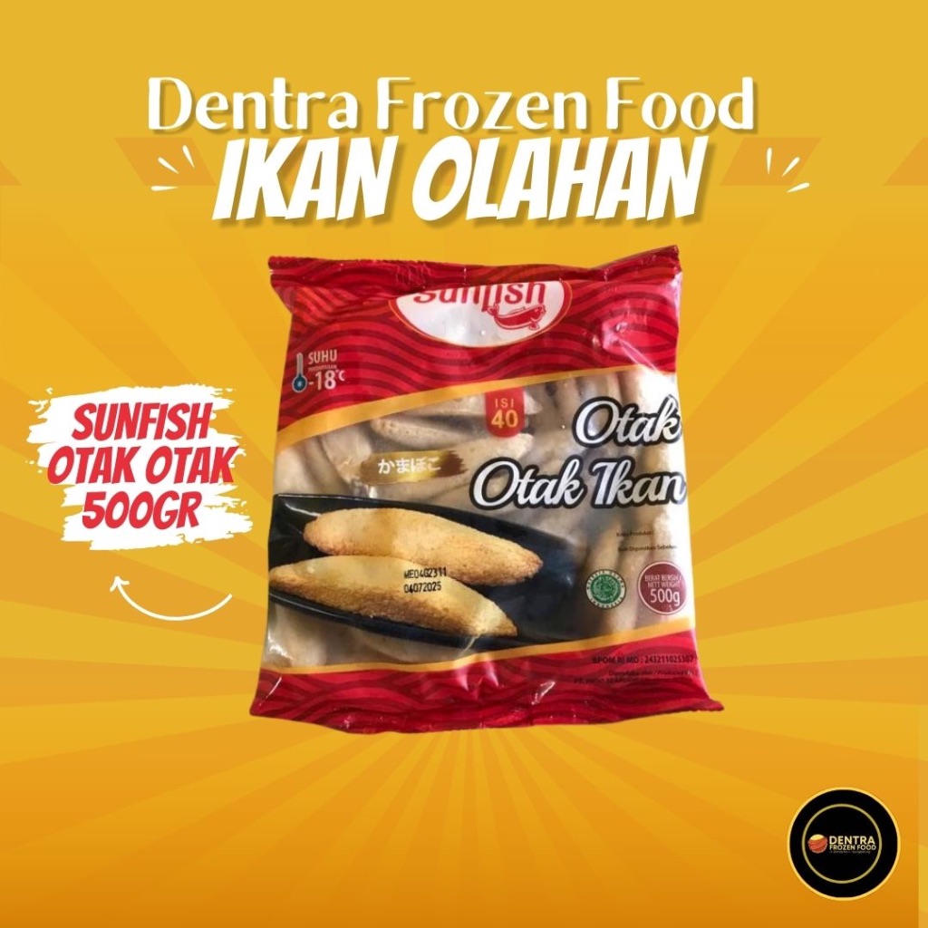 

SUNFISH OTAK OTAK ISI 40 500GR