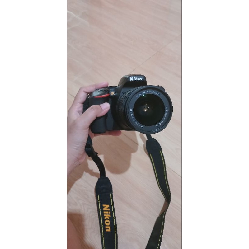 KAMERA DSLR NIKON D5600 D 5600 KIT AF-P 18-55mm Second