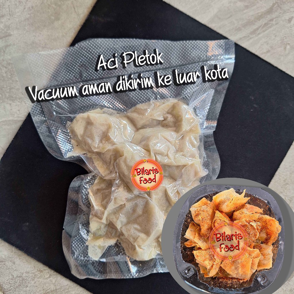 

Jajanan Viral Khas Bandung Aci Pletok Vacuum aman dikirim ke luar kota / Oleh-oleh Bandung