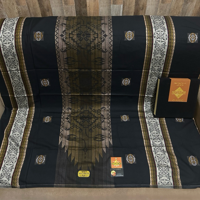 Sarung Songket Wadimor Classic Putih White Series