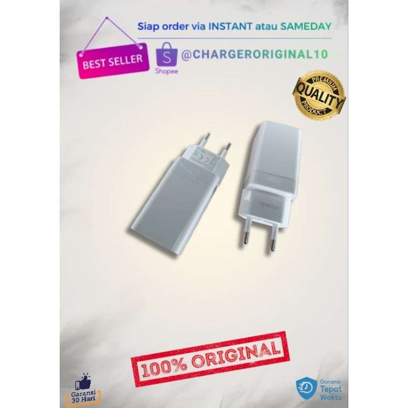 Adaptor Oppo Supervooc Travel Adaptor Charger Oppo A77s Adaptor Charger oppo A38 Adapter Casan Oppo 