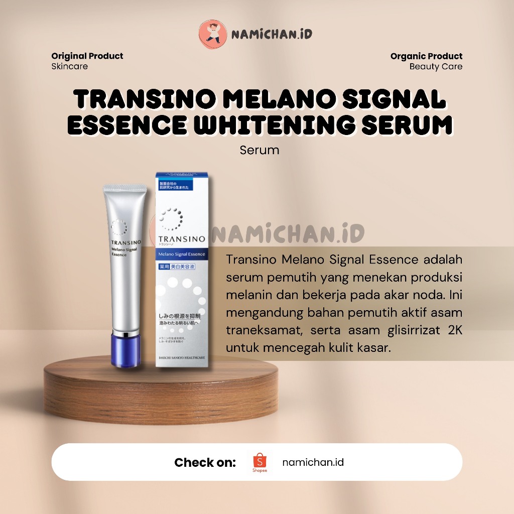 [ PO Japan ] Transino Melano Signal Essence Whitening Serum 50 gr Original | Transino Melano Signal 