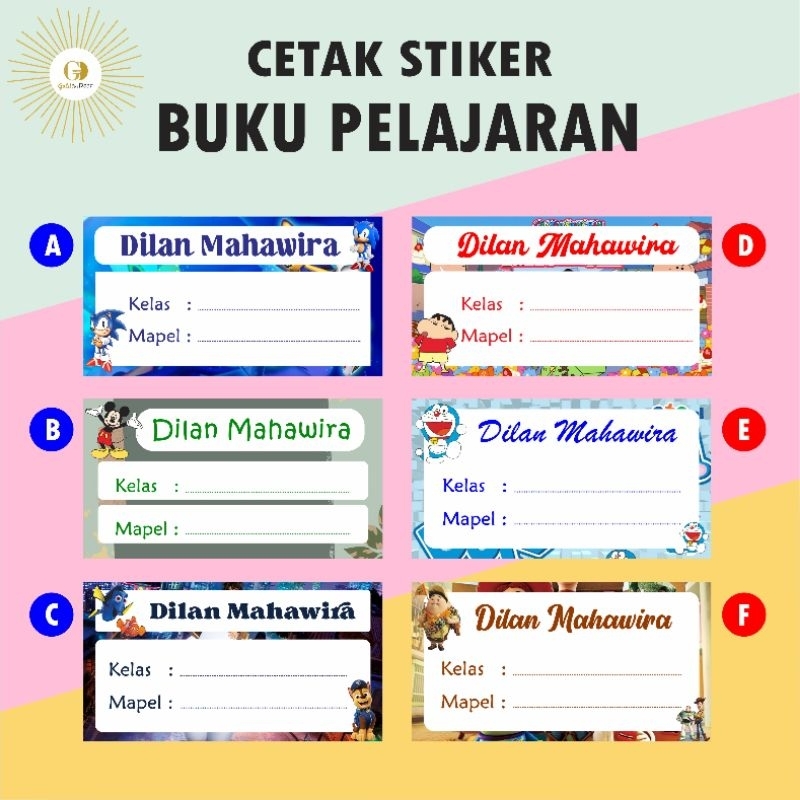 

Cetak Sticker Buku Pelajaran/ Stiker Mata Pelajaran/ Stiker Mapel/ Buku Pelajaran Sekolah