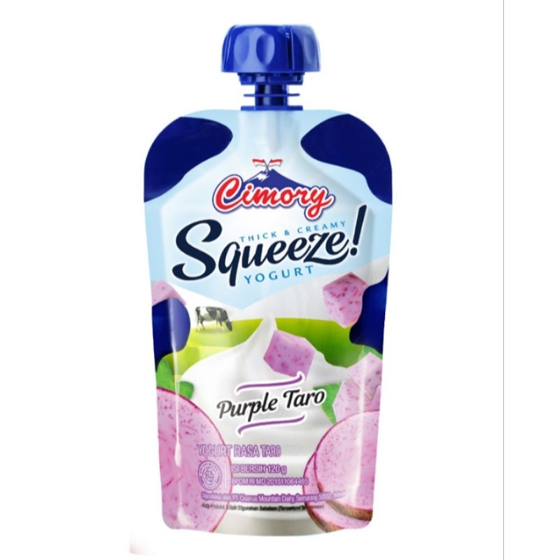 

Cimory Yogurt Squeeze Purple Taro 120 gram