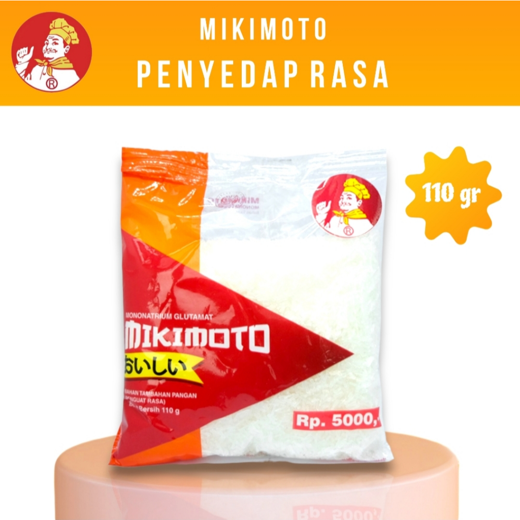 

MIKIMOTO Micin Msg Penyedap Rasa MM R5000 - Kemasan 110 gr (1Pcs)