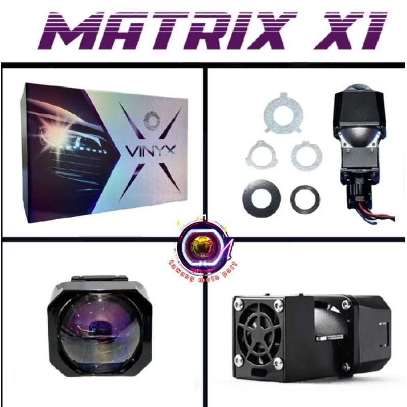 Projector Mini Biled Matrix X1 VINYX