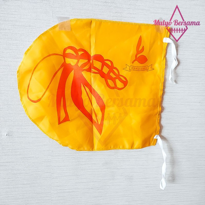 Bendera Regu Pramuka Bendera Regu Bunga Anggrek - Bendera Pramuka Bendera Regu Anggrek