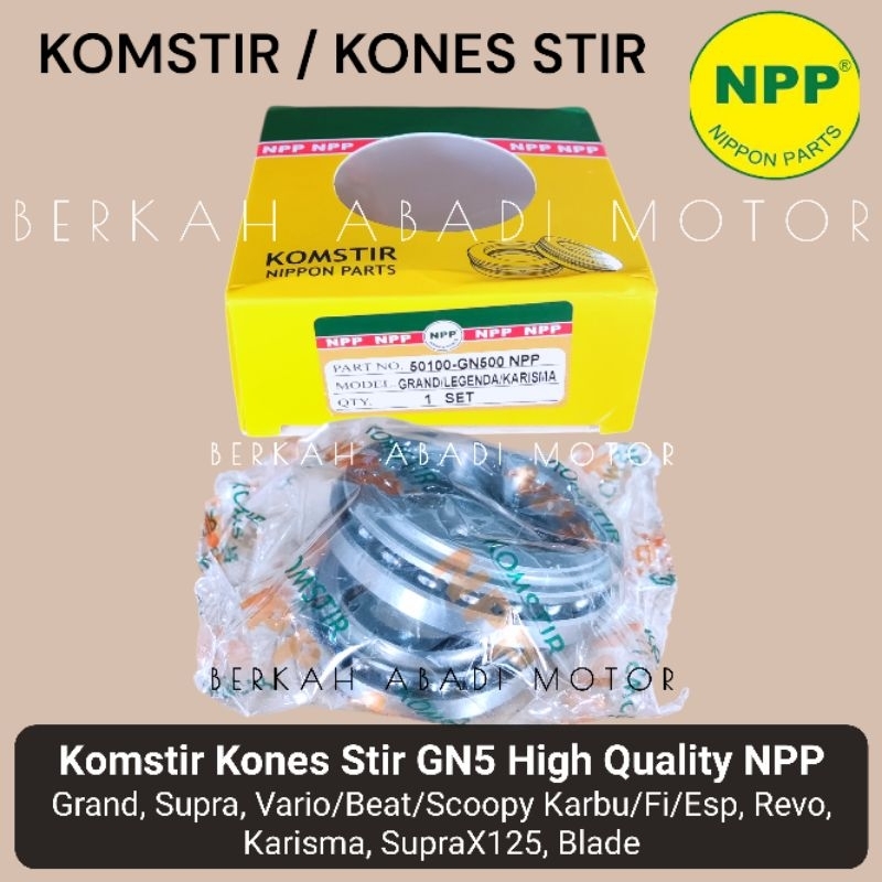 Komstir Grand Vario Scoopy Beat Supra X Original NPP | Kones Stir Fit Karisma Revo Fi Esp 125 150