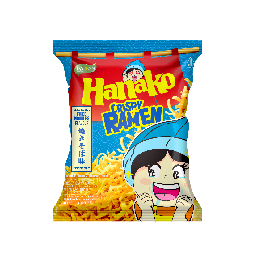 

Hanako Crispy Ramen Snack 24gr