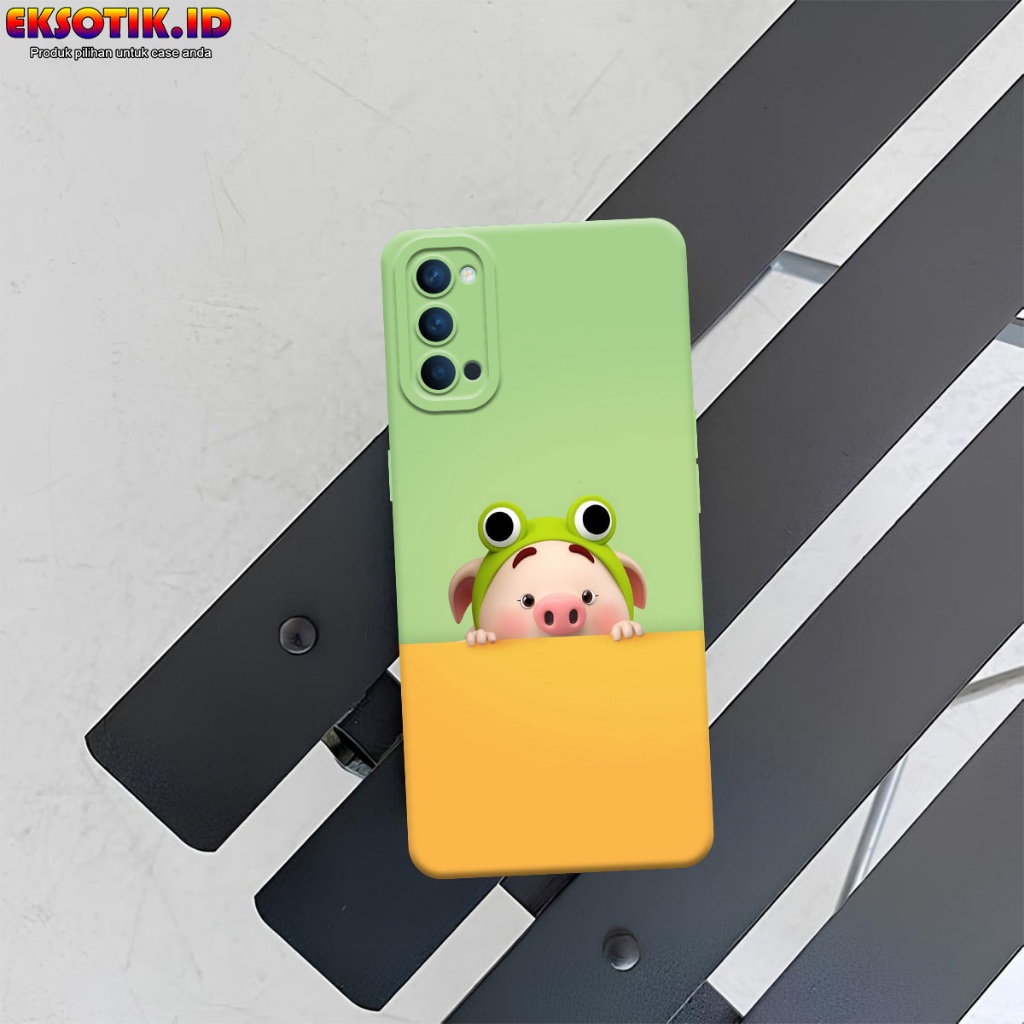 Case Oppo Reno 4 - Casing Oppo Reno 4  - Fashion Casse Terbaru - Silikon Oppo Reno 4  - Motif Keren 