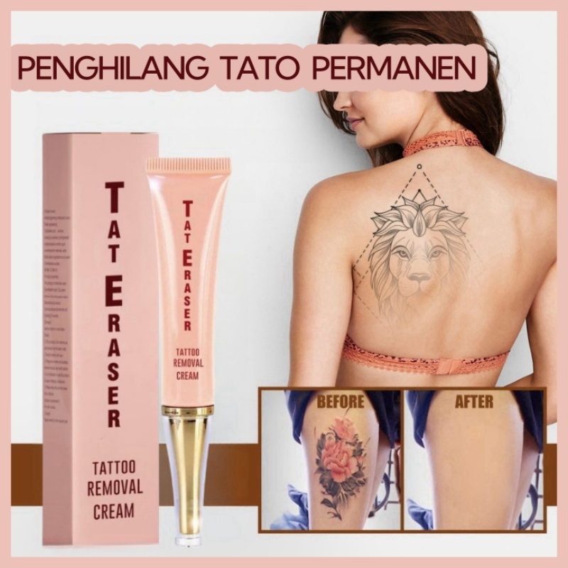 Krim Penghilang Tato Permanen & Penghapus Tato Alis - Penghapus Tato Permanen Tanpa Bekas 13g