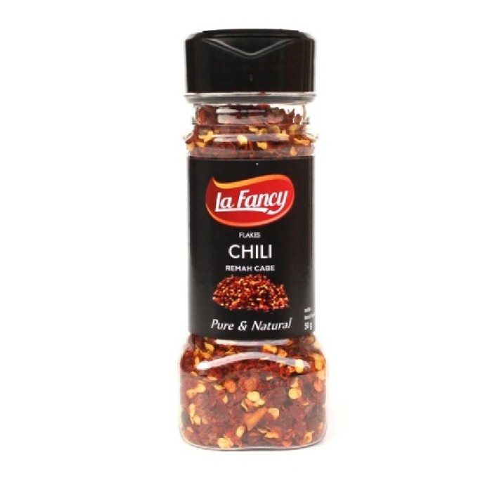 

Flakes Chili La Fancy 50gr Remah Cabai Hancur