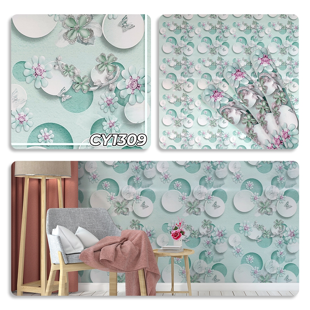 Hoas Wallpaper Dinding Motif Dekorasi Dinding Hiasan Dinding Stiker Dinding Motif Wallstiker Premium