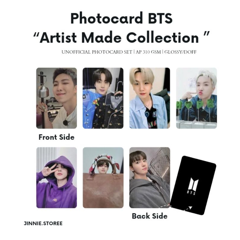 Photocard Unofficial “Artist Made Collection”