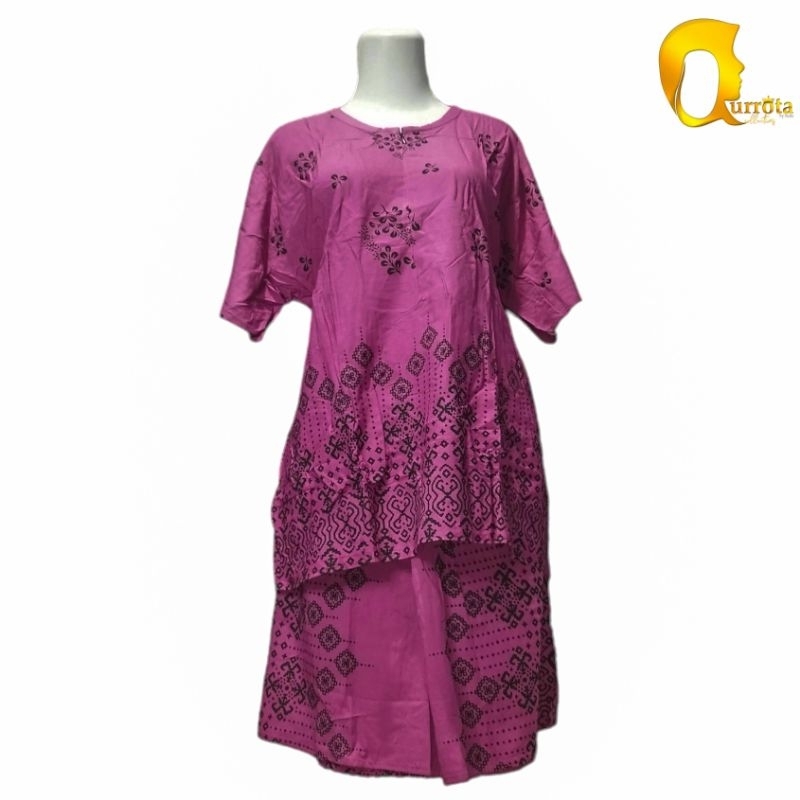 SETELAN CELANA HAWAI GOGO BATIK HALUS