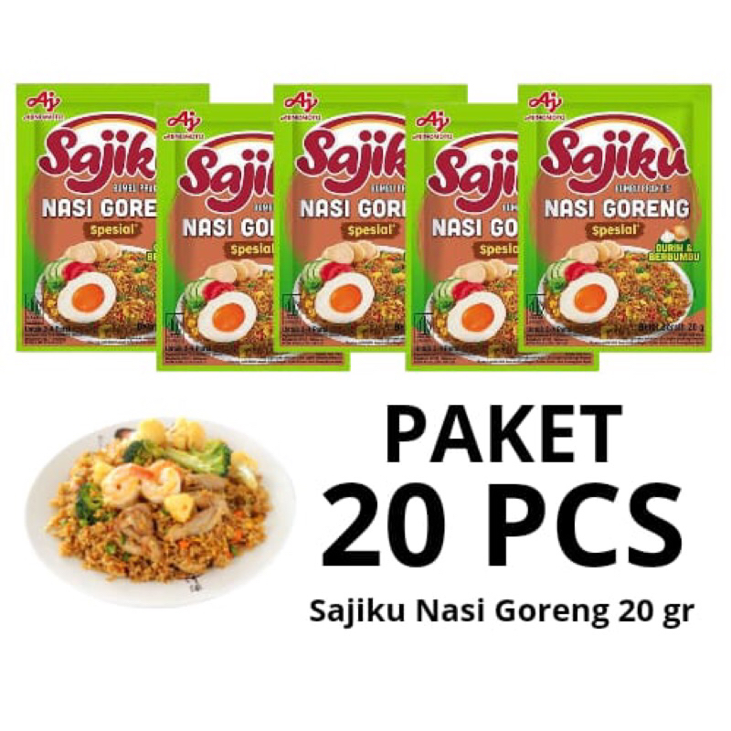 

Sajiku Bumbu Nasi Goreng 20 gr