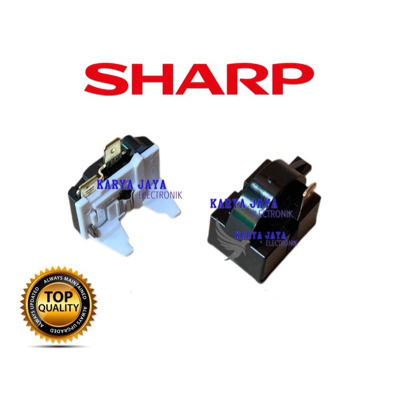Relay Ptc Overload showcase / Lemari Pendingin Sharp