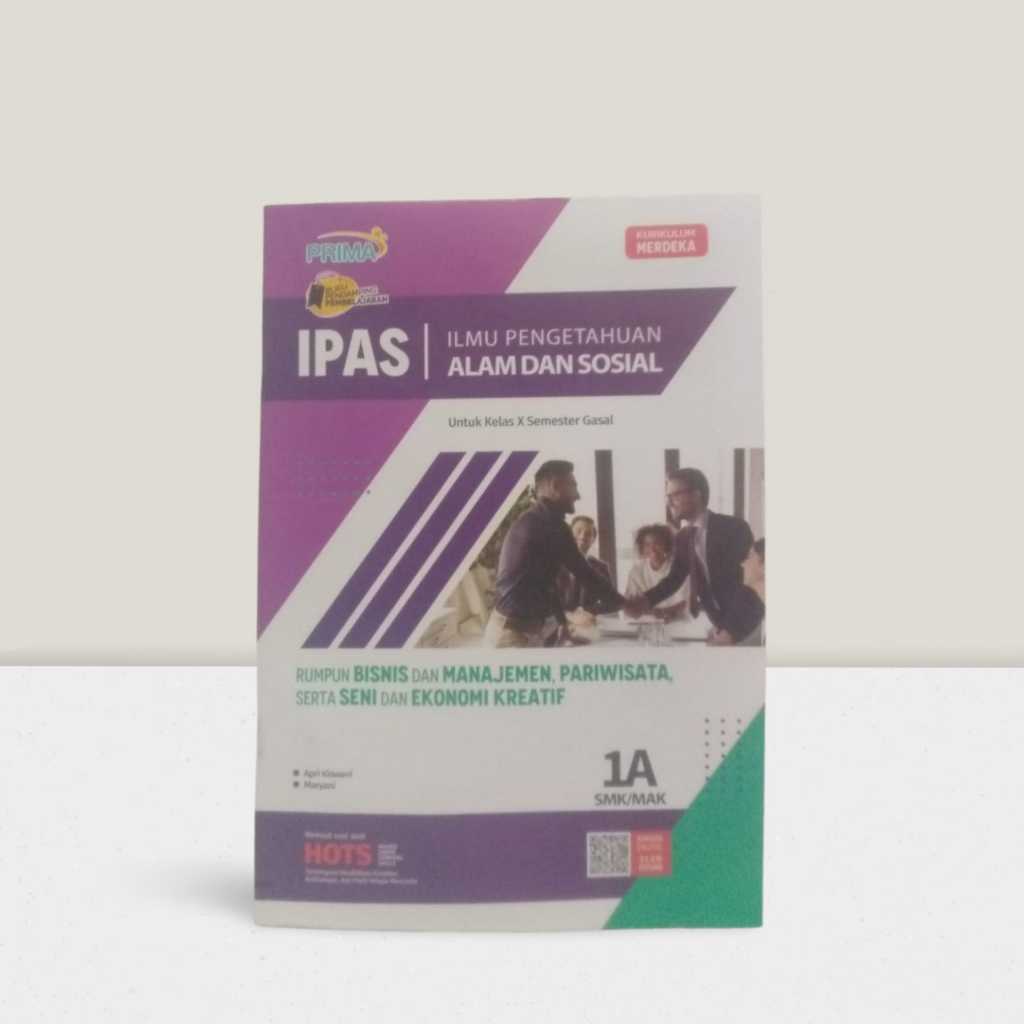 LKS Kurmer Putra Nugraha Prima Ilmu Pengetahuan Alam Dan Sosial IPAS SMK Kelas 10 Semester 1 Rumpun 