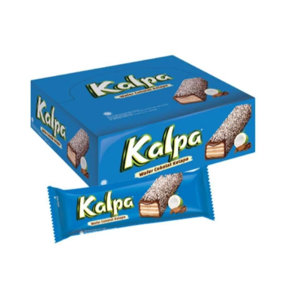 

Kalpa / Wafer dengan Kelapa Bersalut CokelatWafer Berlapis Cokelat Tebal 22g 1PCS