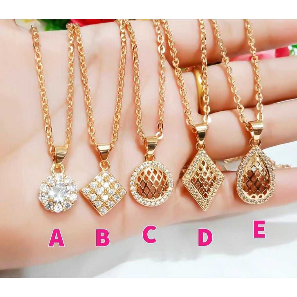 Kalung panjang kalung rantai emas