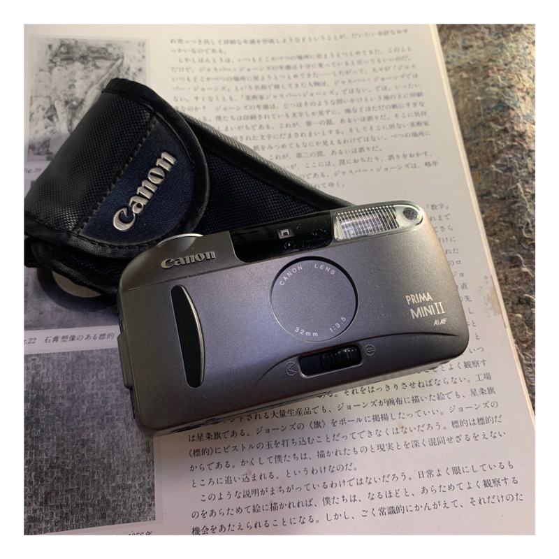 kamera Analog Canon Prima mini ii  ada minus REQUEST REKBER